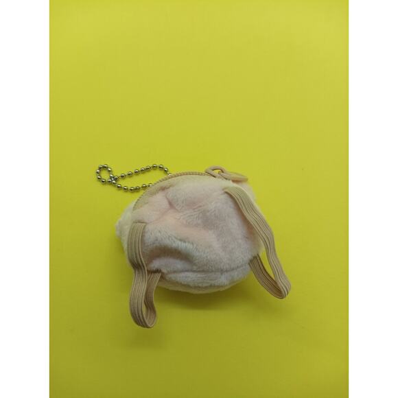 Nontan Buta-San piglet ( Picture Book ) Mini Pouch With Zipper Keychain - Picture 3 of 5